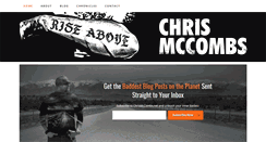 Desktop Screenshot of chrismccombs.net